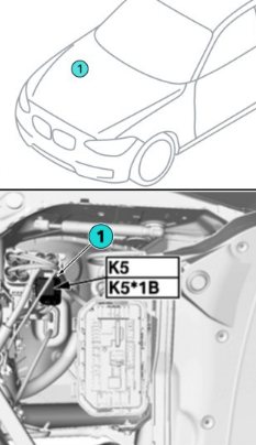 BMW 4 F32-F33-F36 (2013-2021) - schematy bezpieczników i przekaźników
