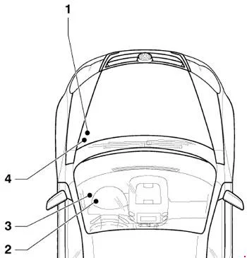 Volkswagen Bora, Vento, Jetta V (2005-2011) - schematy bezpieczników i przekaźników