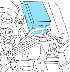 Ford Ranger III (2004-2011) - schematy bezpieczników i przekaźników
