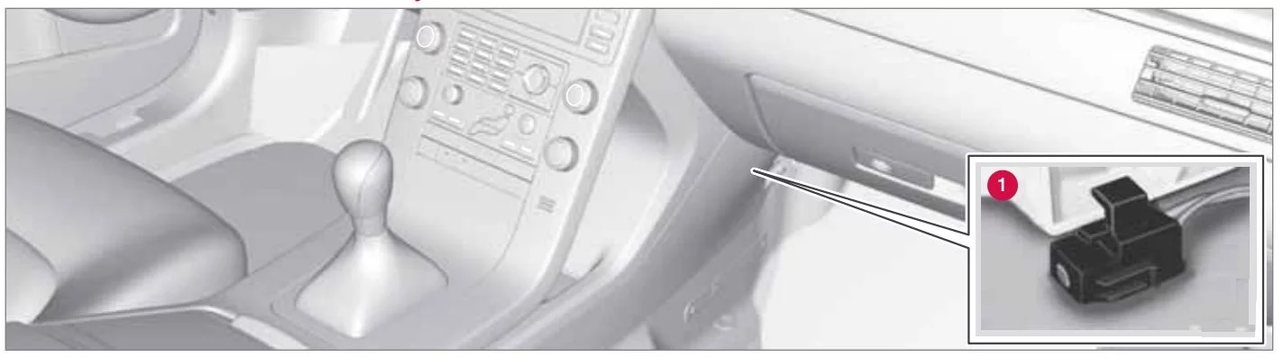 Volvo S80 (2009) - schematy bezpieczników i przekaźników