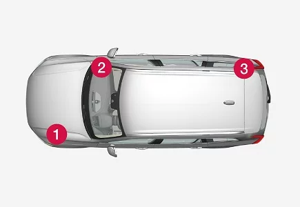 Volvo S90 (2019) - schematy bezpieczników i przekaźników