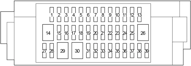 Toyota iQ (2008-2015) - schematy bezpieczników i przekaźników