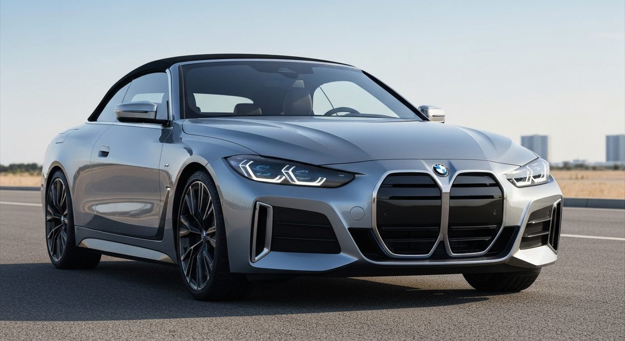 BMW i4 Cabrio: Miękki dach i design Neue Klasse potwierdzone na 2026