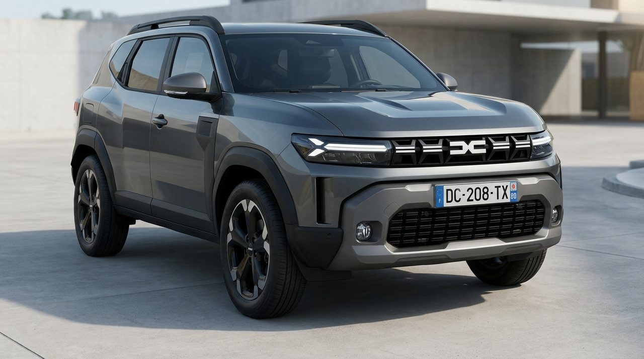 Dacia Duster z liftingiem w 2028 r. Nowy przód i większy ekran