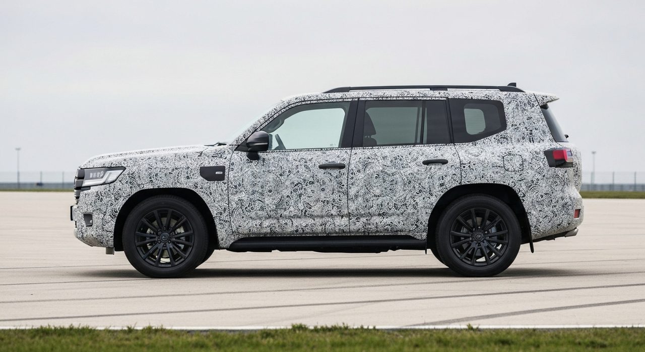 Elektryczny Land Cruiser przyłapany. Toyota testuje legendę w wersji SUV