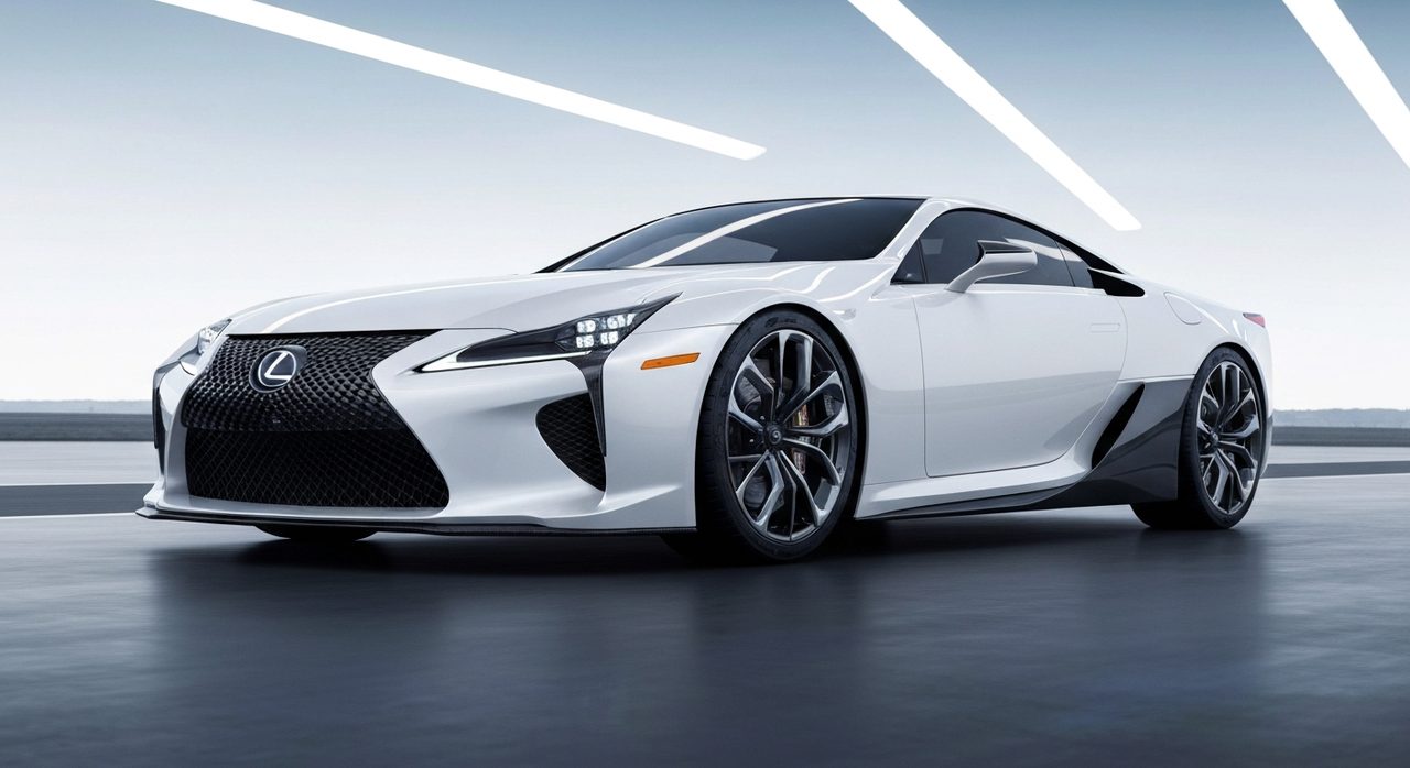Elektryczny Lexus LFA: Celuje w 2s do setki i 800 km zasięgu
