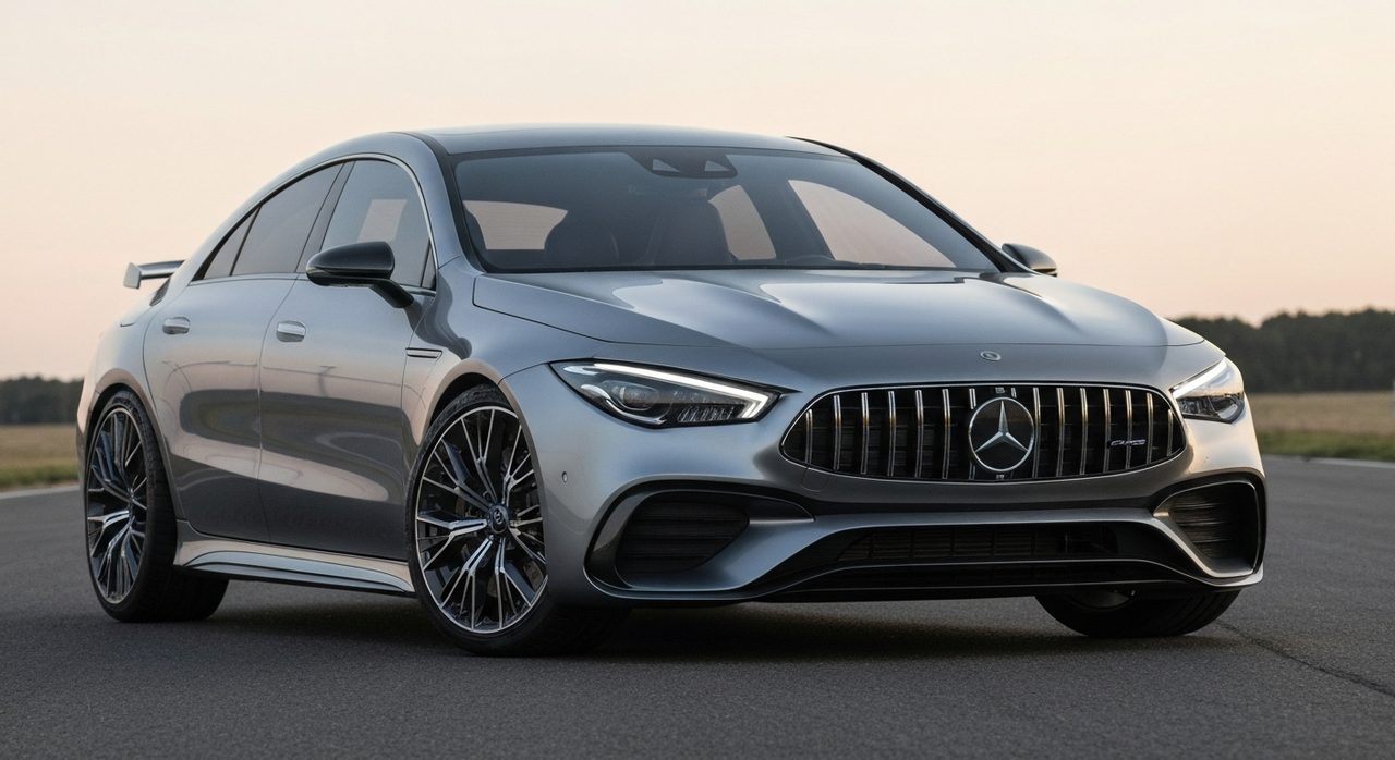 Elektryczny Mercedes-AMG CLA: 671 KM i syntetyczne strzały z wydechu