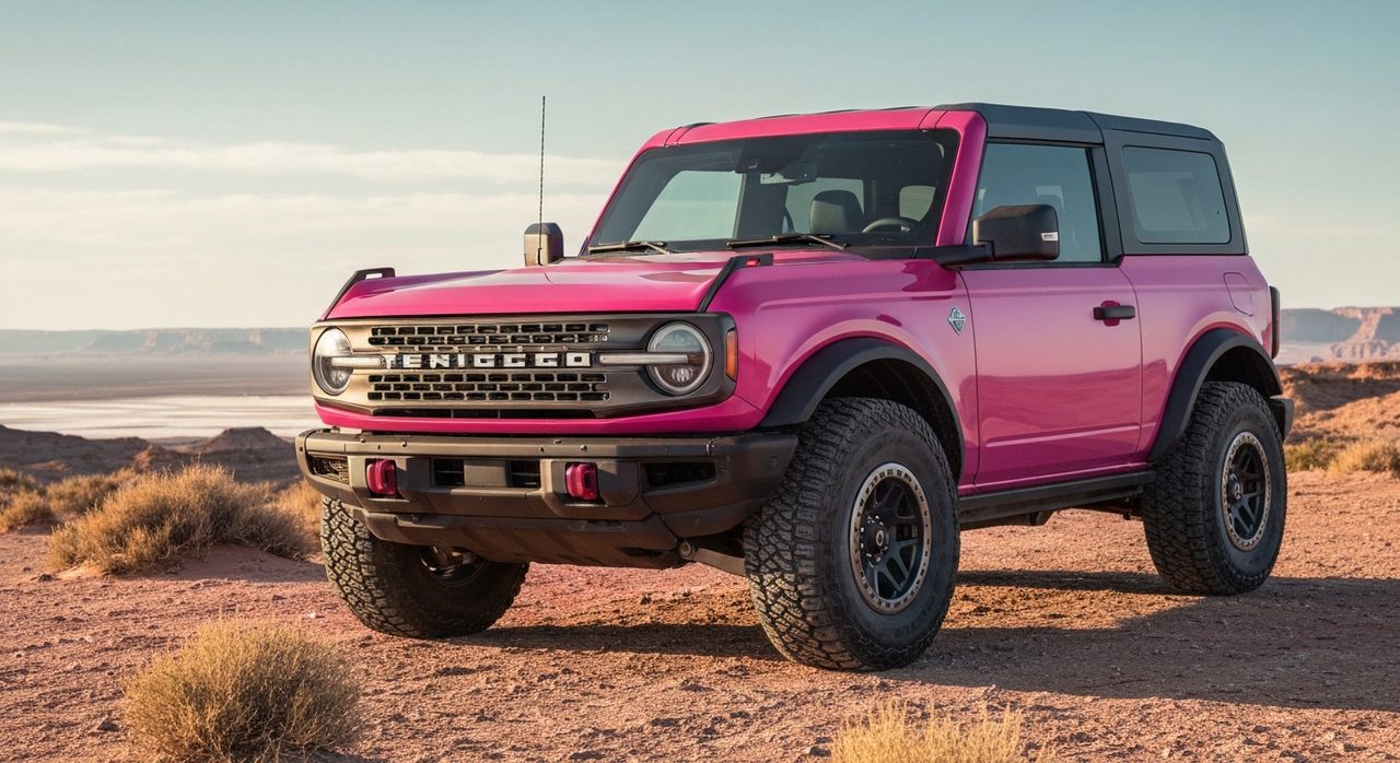 Ford Bronco Desert Rising 2026: Różowa edycja z pustyni Utah