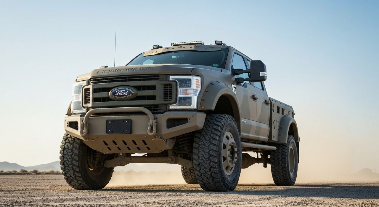 Ford vs. GM: Batalia o kontrakt na 600 ciężarówek dla armii USA