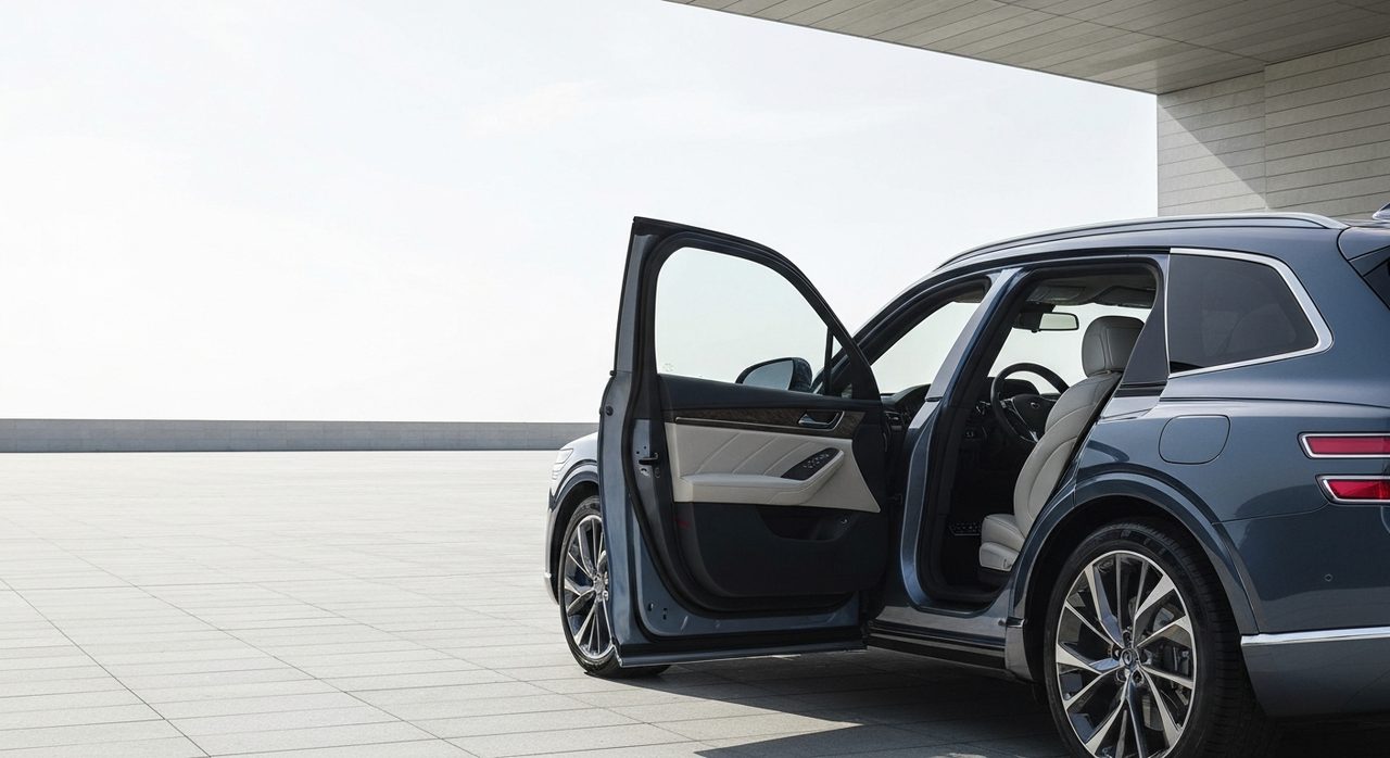 Genesis GV90 z drzwiami „coach”. Premiera już w sierpniu 2026