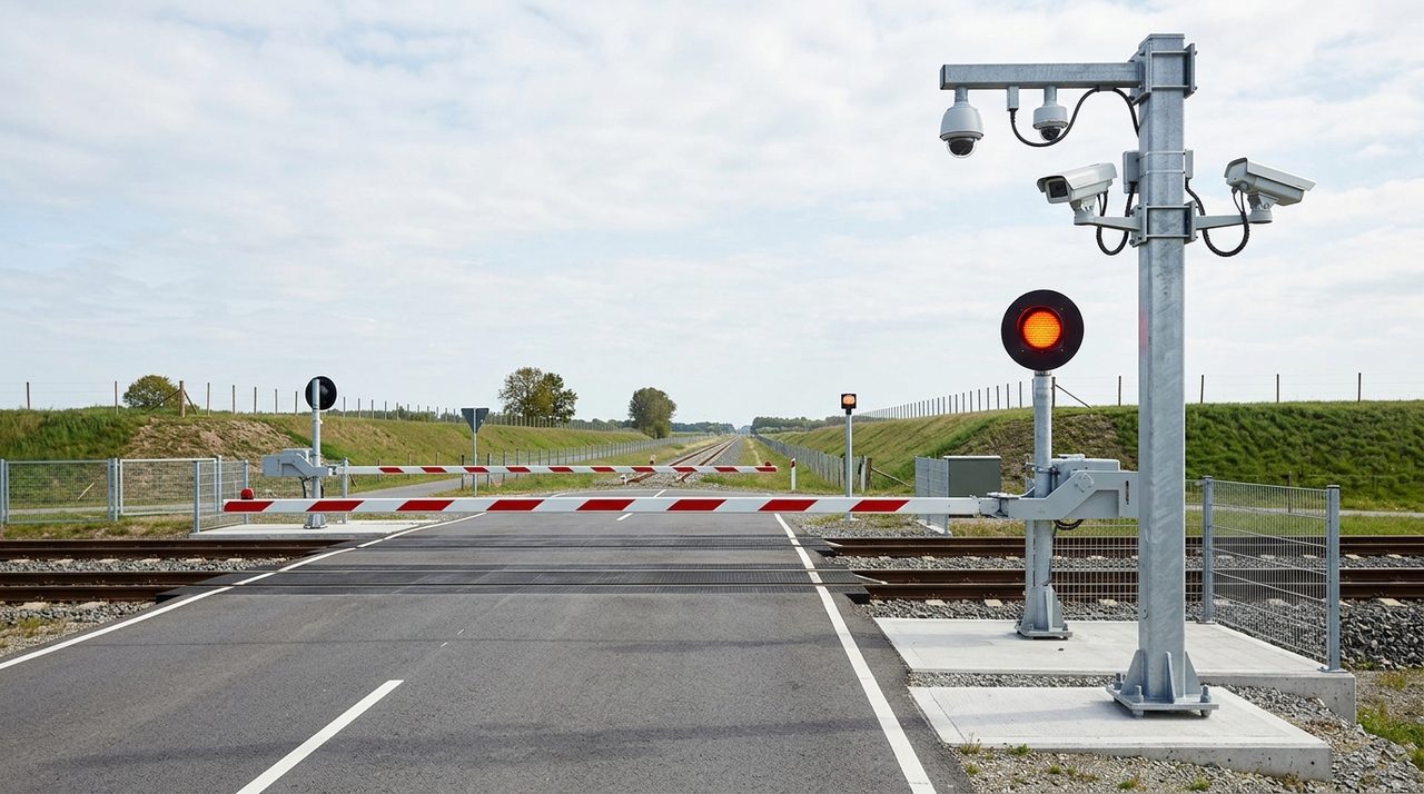 Kamery na przejazdach kolejowych. Jak działają kontrole w 2026 r.