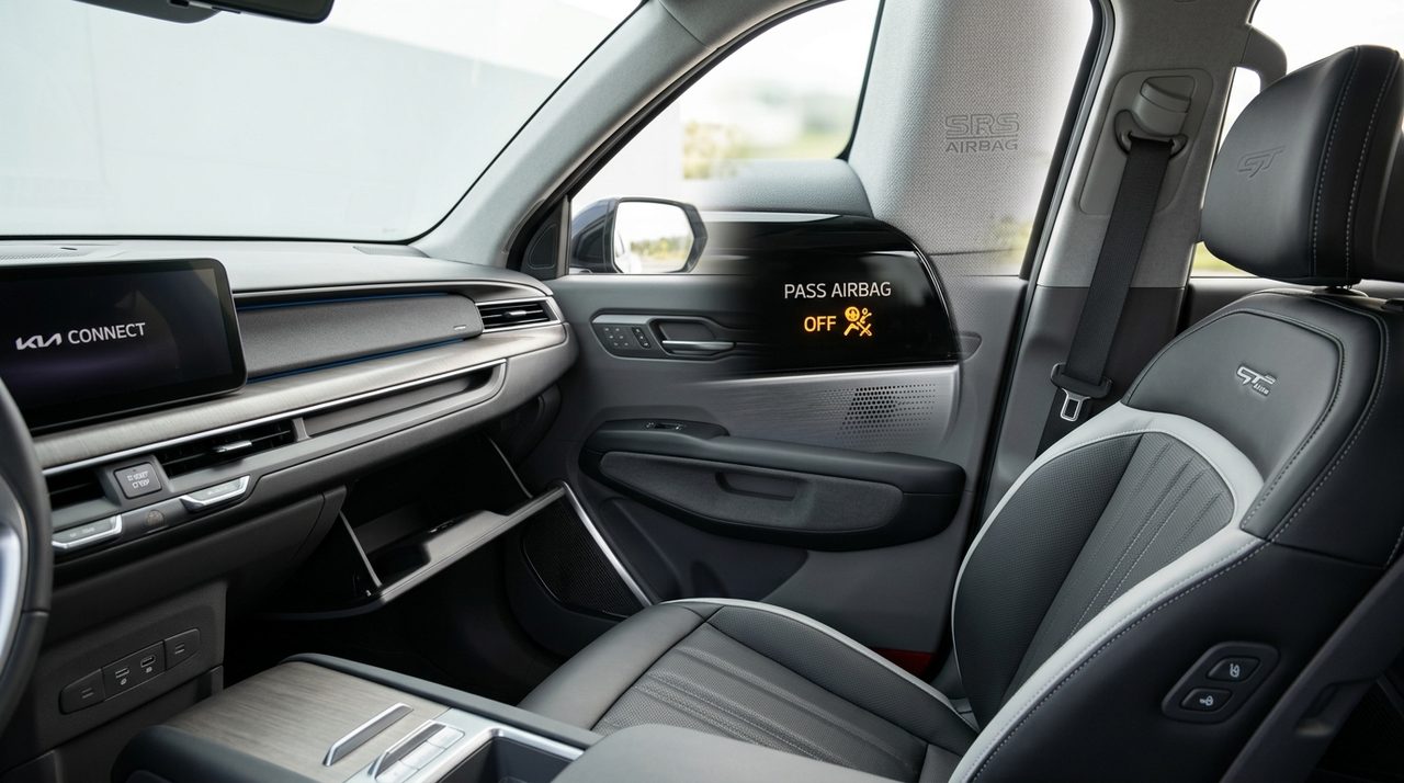 Kia EV9 2025-2026: Wada poduszki powietrznej. Akcja serwisowa