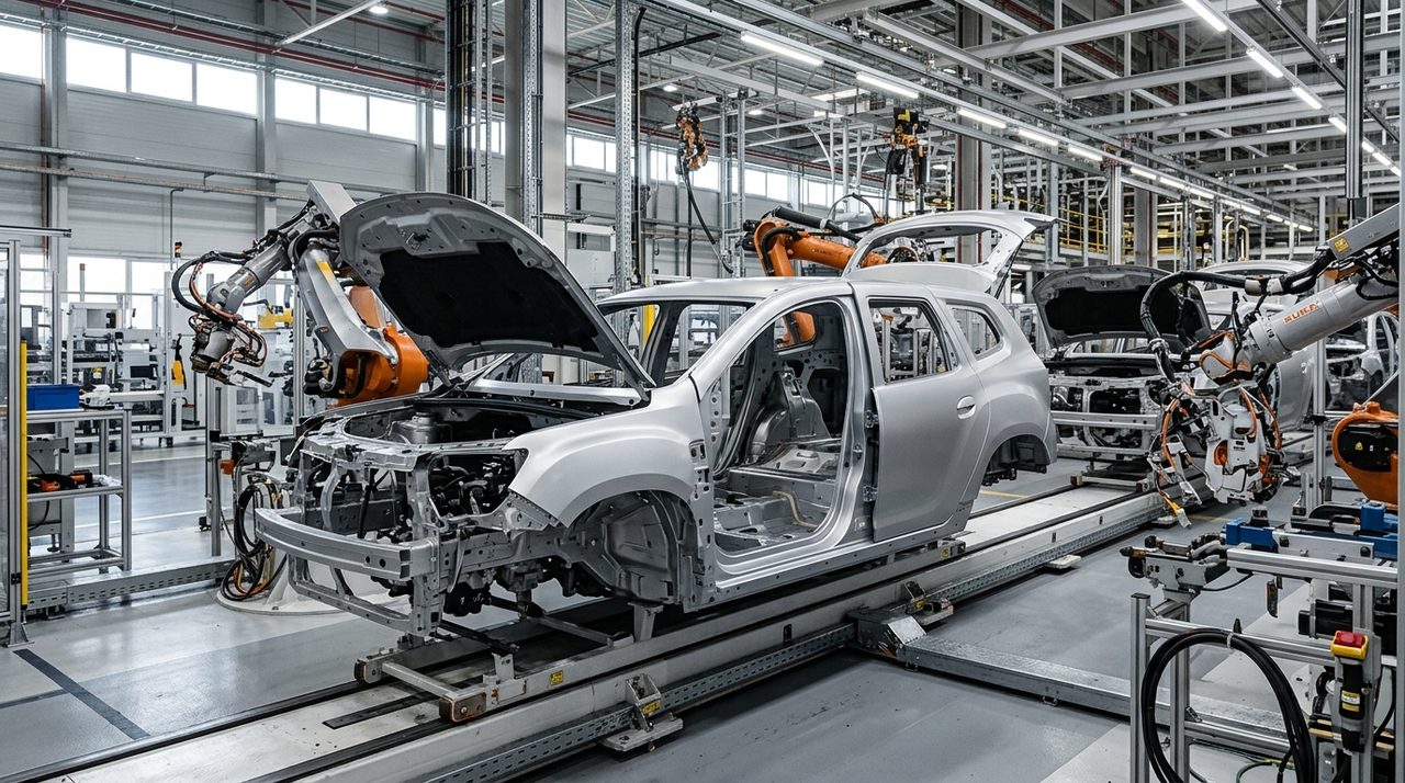 Kryzys w Rumunii: Produkcja Dacii w Mioveni spadła o 85,5%