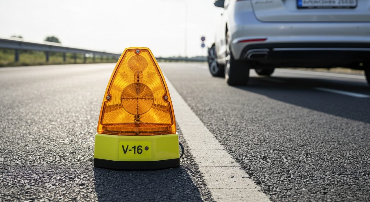 Lampa V-16 zamiast trójkąta. Nowy obowiązek i wysokie kary