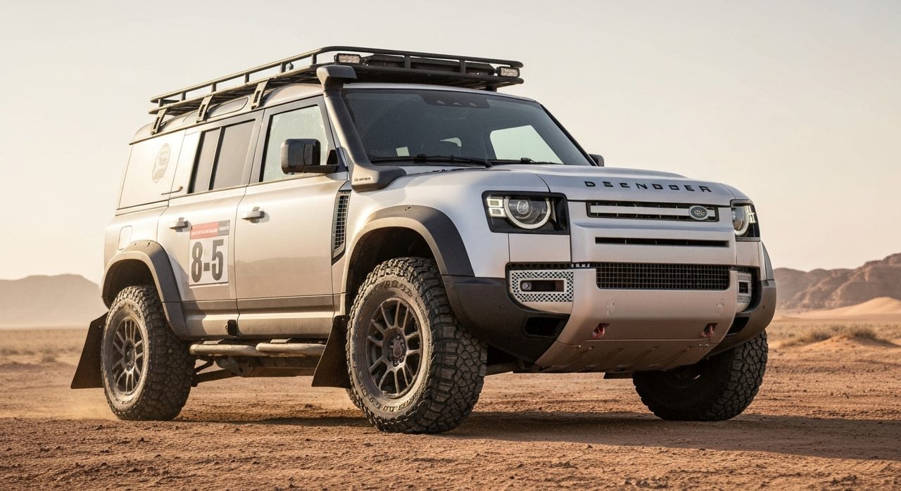 Land Rover Defender Dakar: Rajdowy model z V8 trafi do produkcji