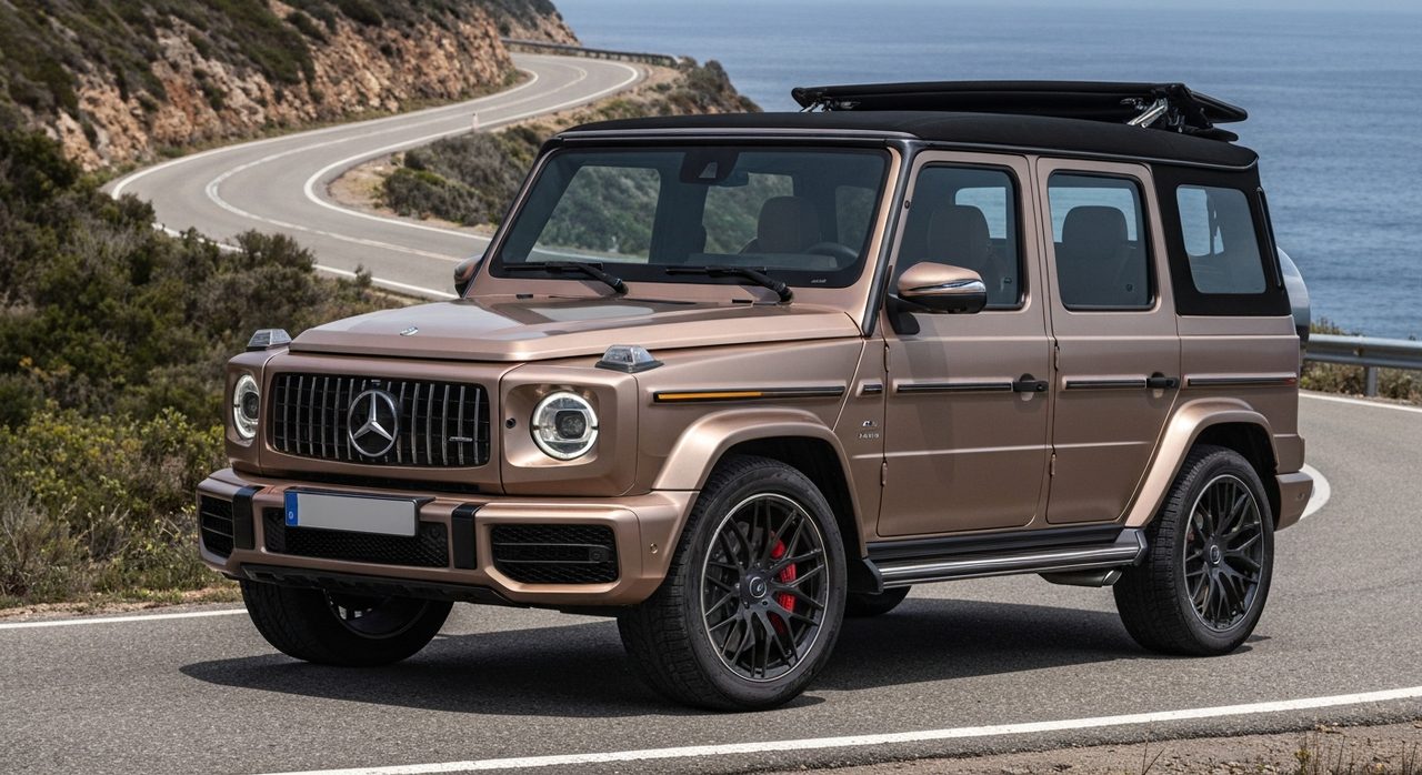 Mercedes-AMG G-Class Cabrio 2026: Powrót ikony z silnikiem V8 577 KM