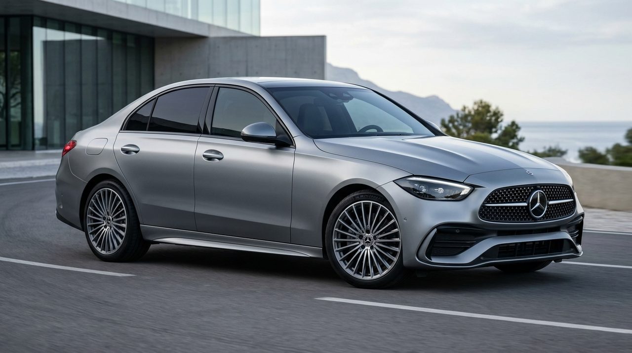 Mercedes Klasy C 2026: odświeżony design i wciąż z dieslem