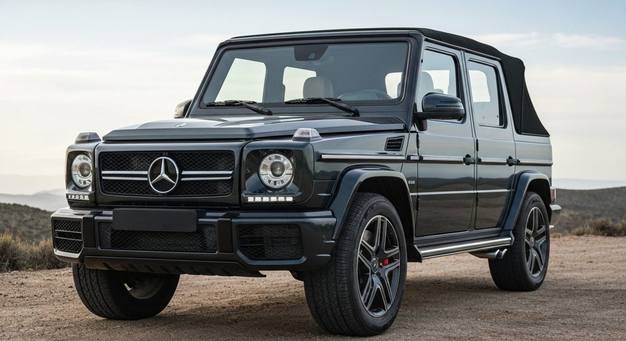 Mercedes Klasy G Cabriolet wraca po dekadzie! Będzie 4-drzwiowy