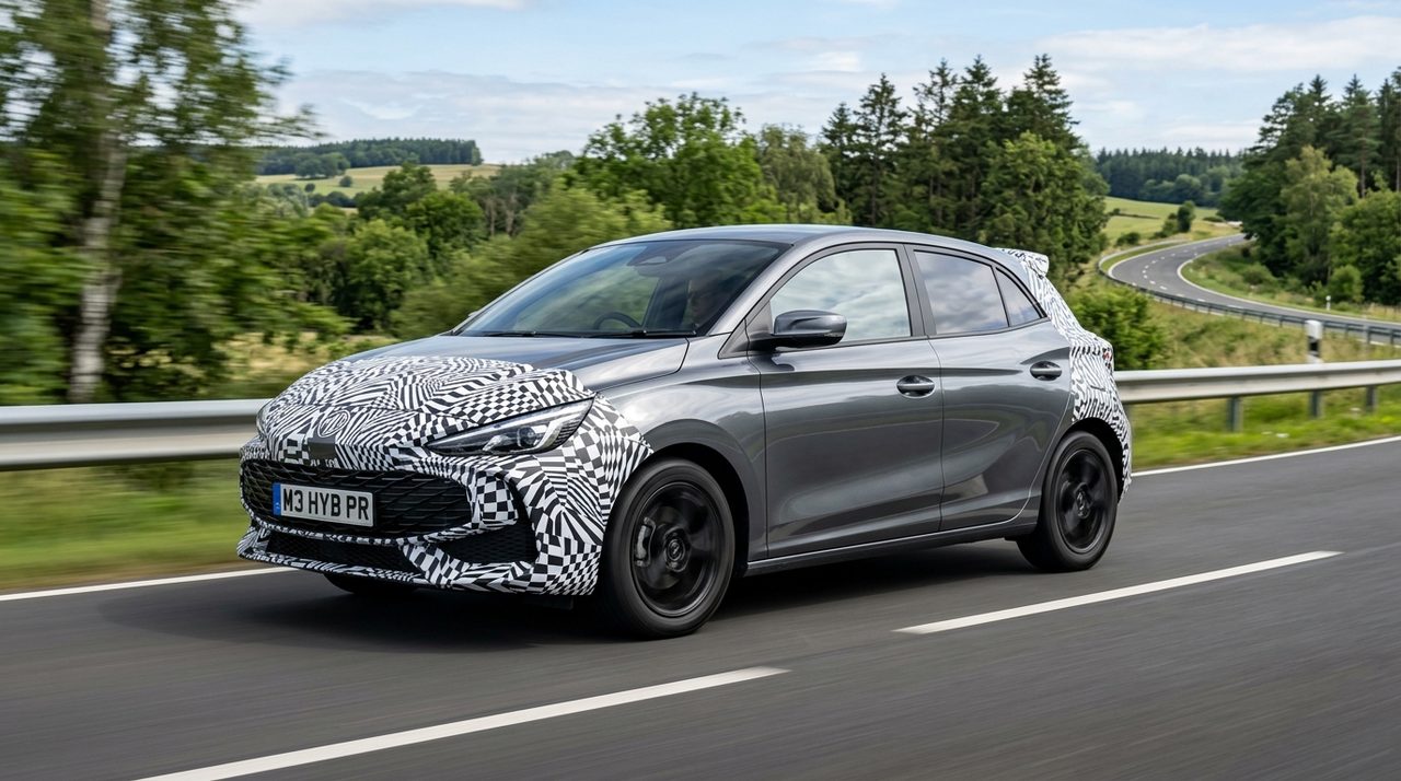 MG3 Hybrid+ 2026 w testach. Możliwe zmiany zderzaka i świateł