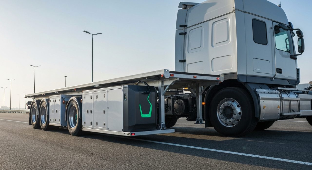Mobilna bateria obniża emisje ciężarówek Diesla nawet o 85%