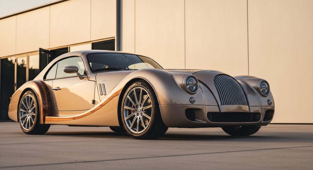 Morgan i Pininfarina Coupe: 9 sztuk z drewnianą ramą i sercem BMW