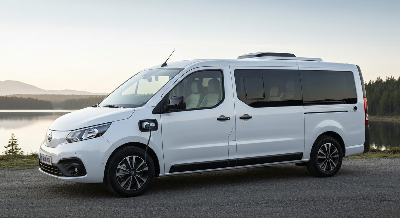 Nissan Interstar-e Relax: Elektryczny kamper z ogrzewaniem z baterii