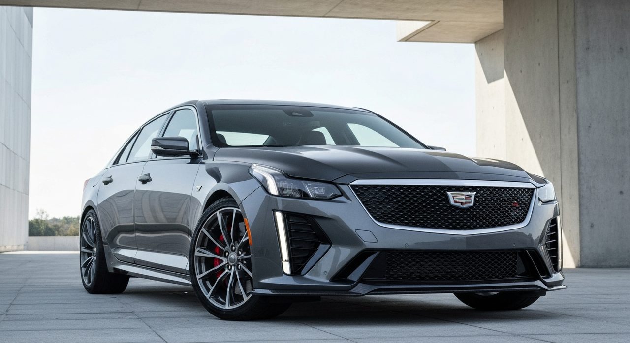 Nowy Cadillac CT5-V z V8 wolnossącym i manualem. Wyciek informacji