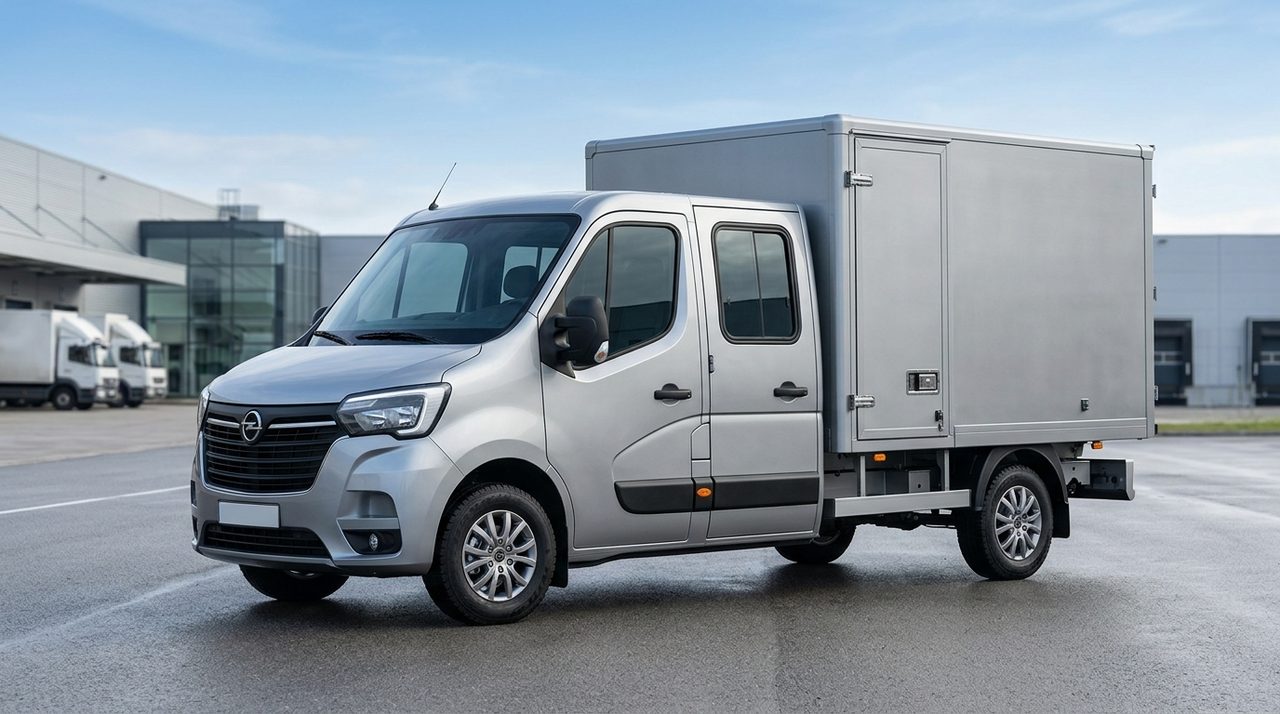 Opel Movano 2026: 7 osób w kabinie i ładunek. Premiera w Hanowerze