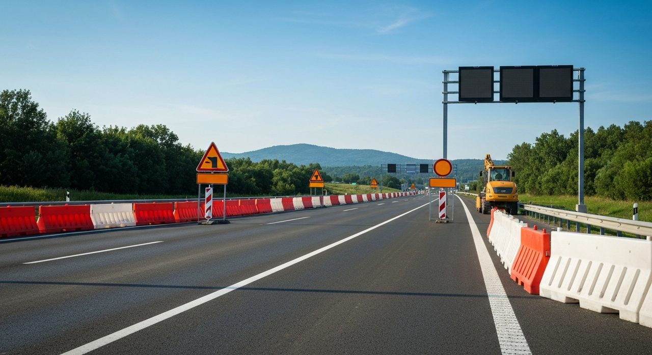 Paraliż na granicy ze Słowacją. Autostrada D3 zamknięta na miesiąc