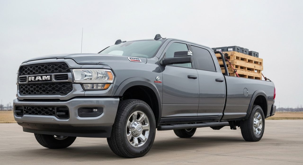 Ram 2500 V8 deklasuje rywali: Ładowność ponad 2 tony w 2026 r.