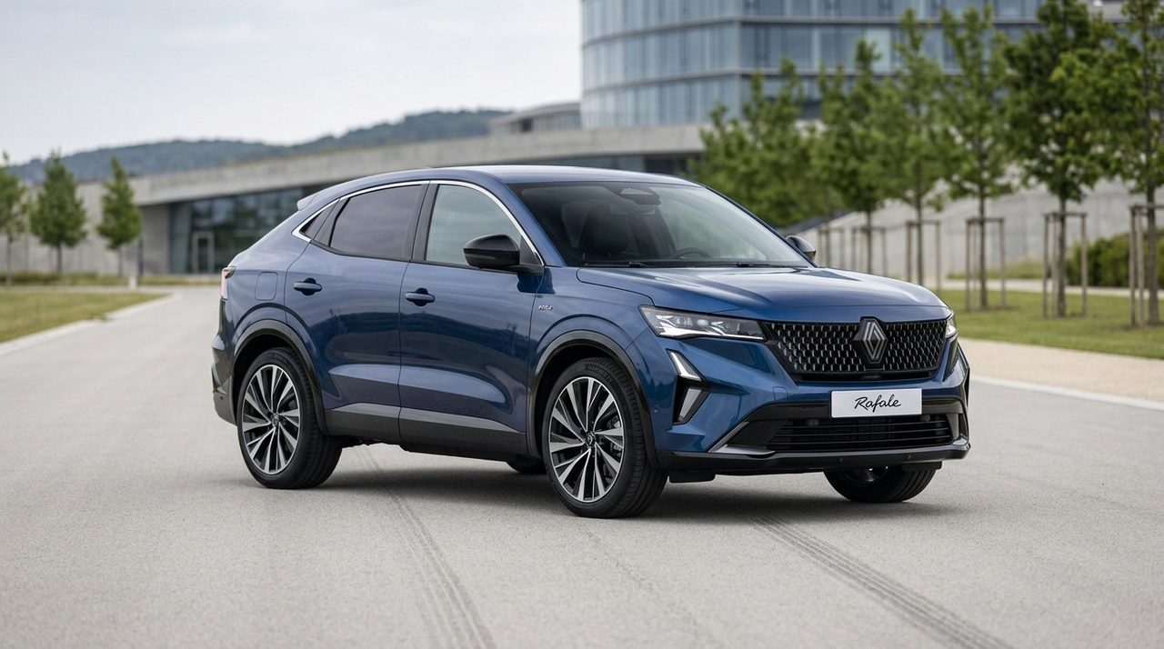 Renault Rafale 300 KM: hybryda plug-in z napędem 4x4