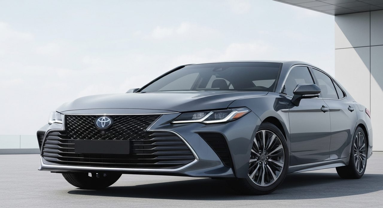 Toyota Avalon 2027: lifting i hybryda spalająca 4,4 l/100 km