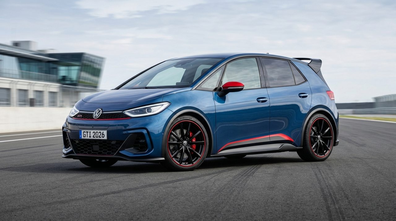 VW ID.3 GTI 2026: Rekordowe 326 KM i po raz pierwszy napęd na tył